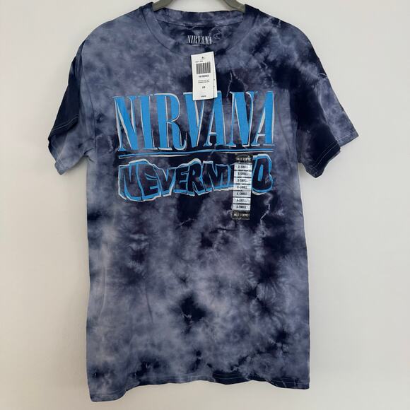 Nirvana Nevermind Tye Die Band Tee - Picture 2 of 5